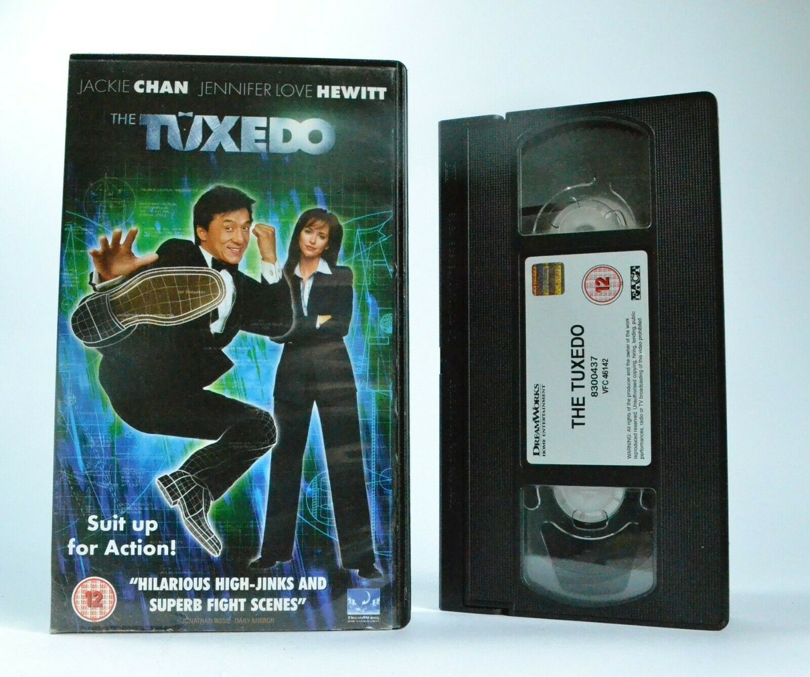 The Tuxedo: K.Donovan Film (2002) - Action Comedy - J.Chan/J.Love-Hewitt - VHS-