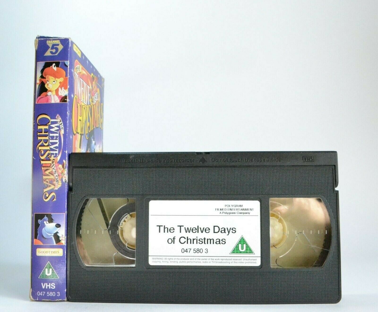 The Twelve Days Of Christmas (Tempo Video): Holiday Animation - Kids - Pal VHS-