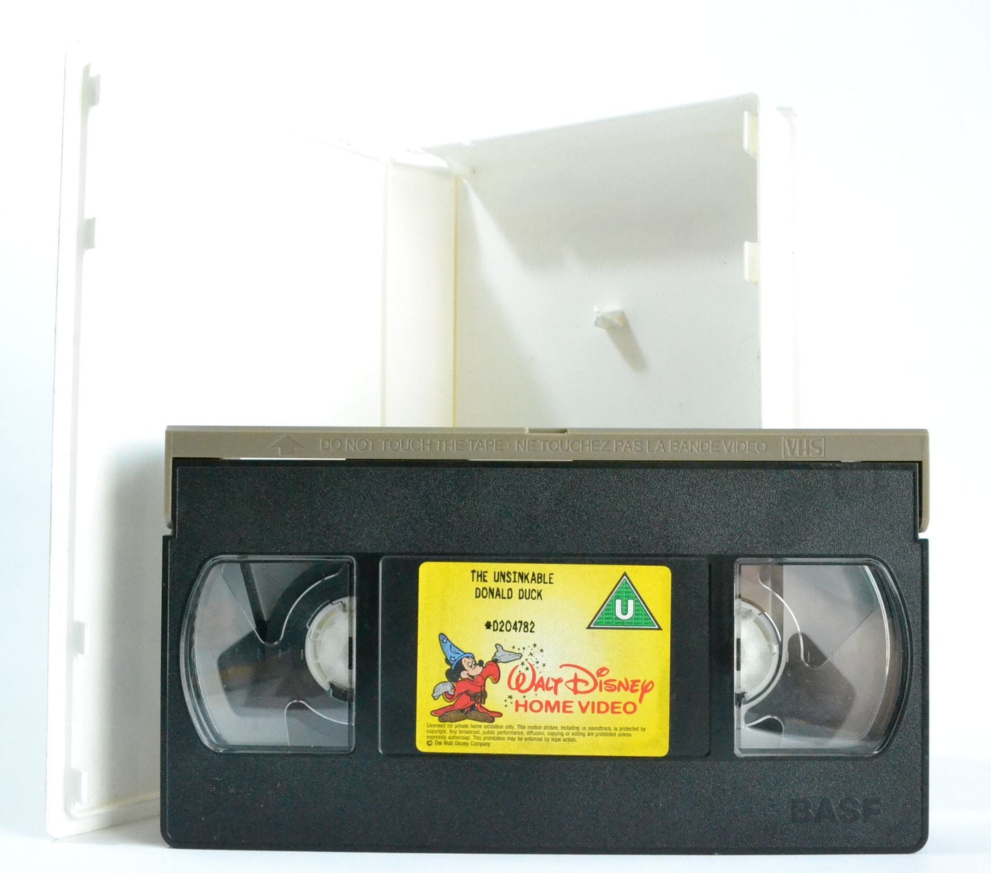 The Unsinkable Donald Duck: With Huey, Dewey & Louie - Antique Disney - VHS-