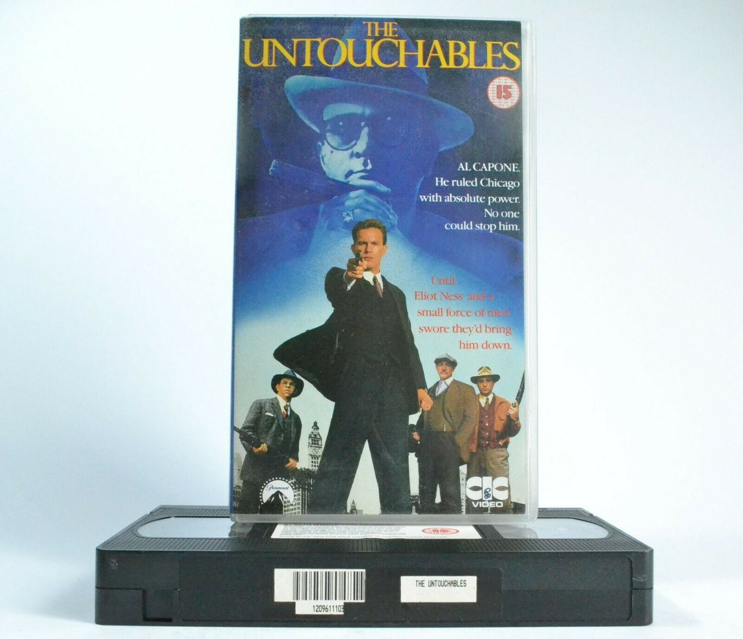 The Untouchables (1987): Gangster Drama [Al Capone] Robert De Niro - Pal VHS-