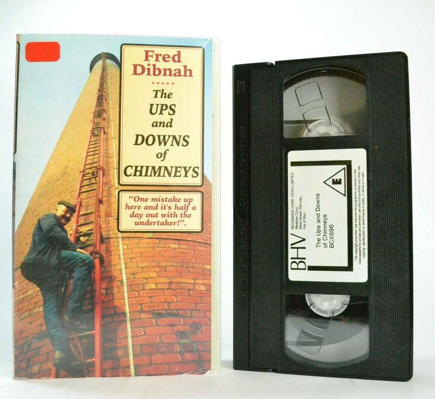 The Ups And Downs Of Chimneys: By Fred Dibnah - BBC Series - Documentary - VHS-