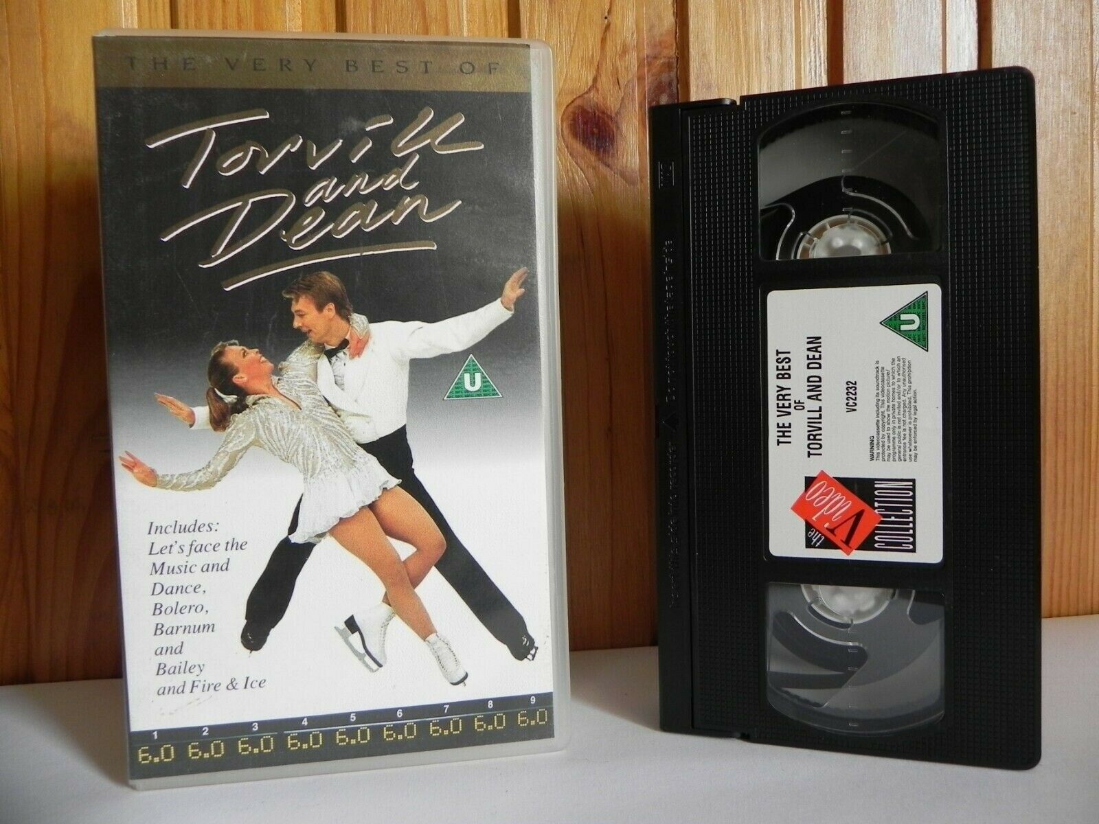 The Very Best Of Torvill And Dean - Ice Dancers - Bolero - Fire And Ice - VHS-