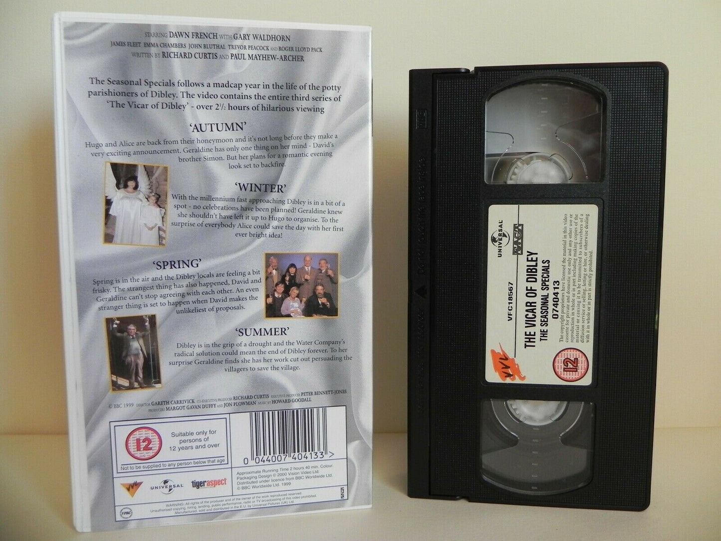 The Vicar Of Dibley - The Seasonal Specials - TV Series - Dawn French - Pal VHS-