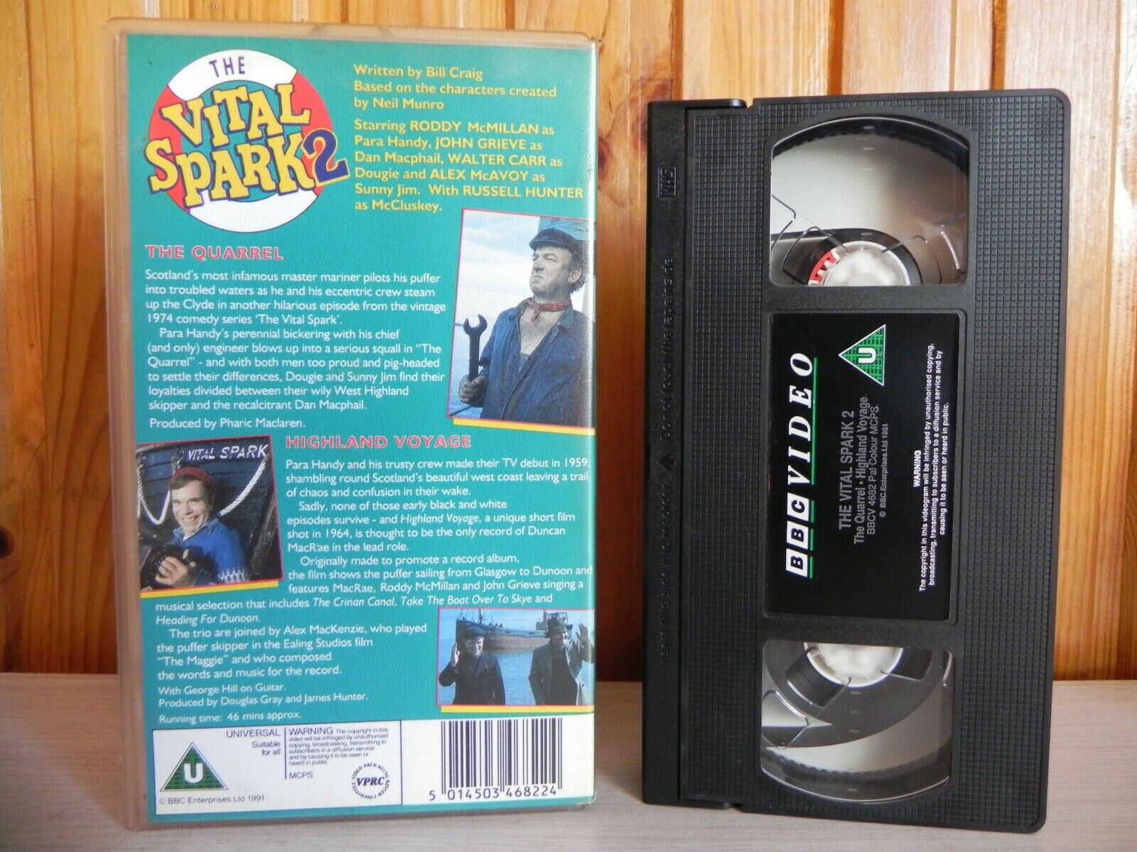 The Vital Spark 2 - BBC - Two Episodes - Roddy McMillan - Alex MacKenzie - VHS-