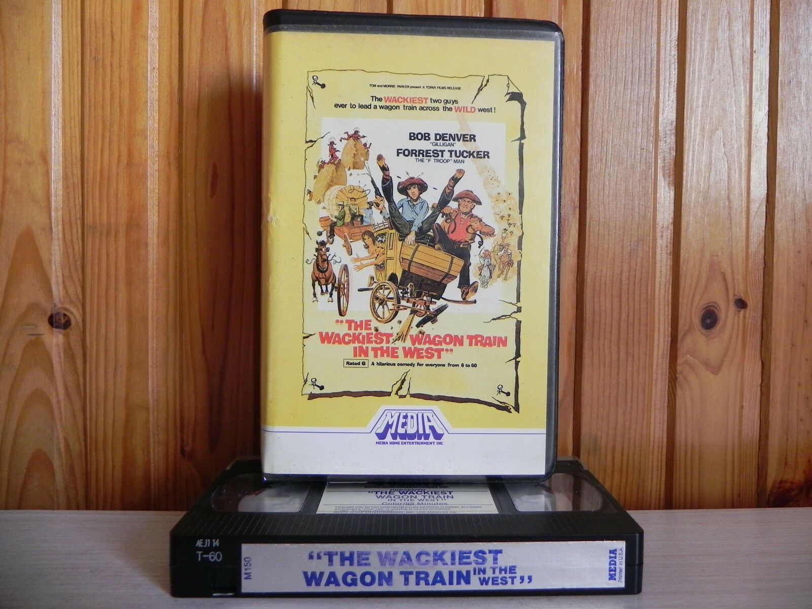 The Wackiest Wagon Ride In The West - Media - Big Box - Pre Cert VHS (365)-