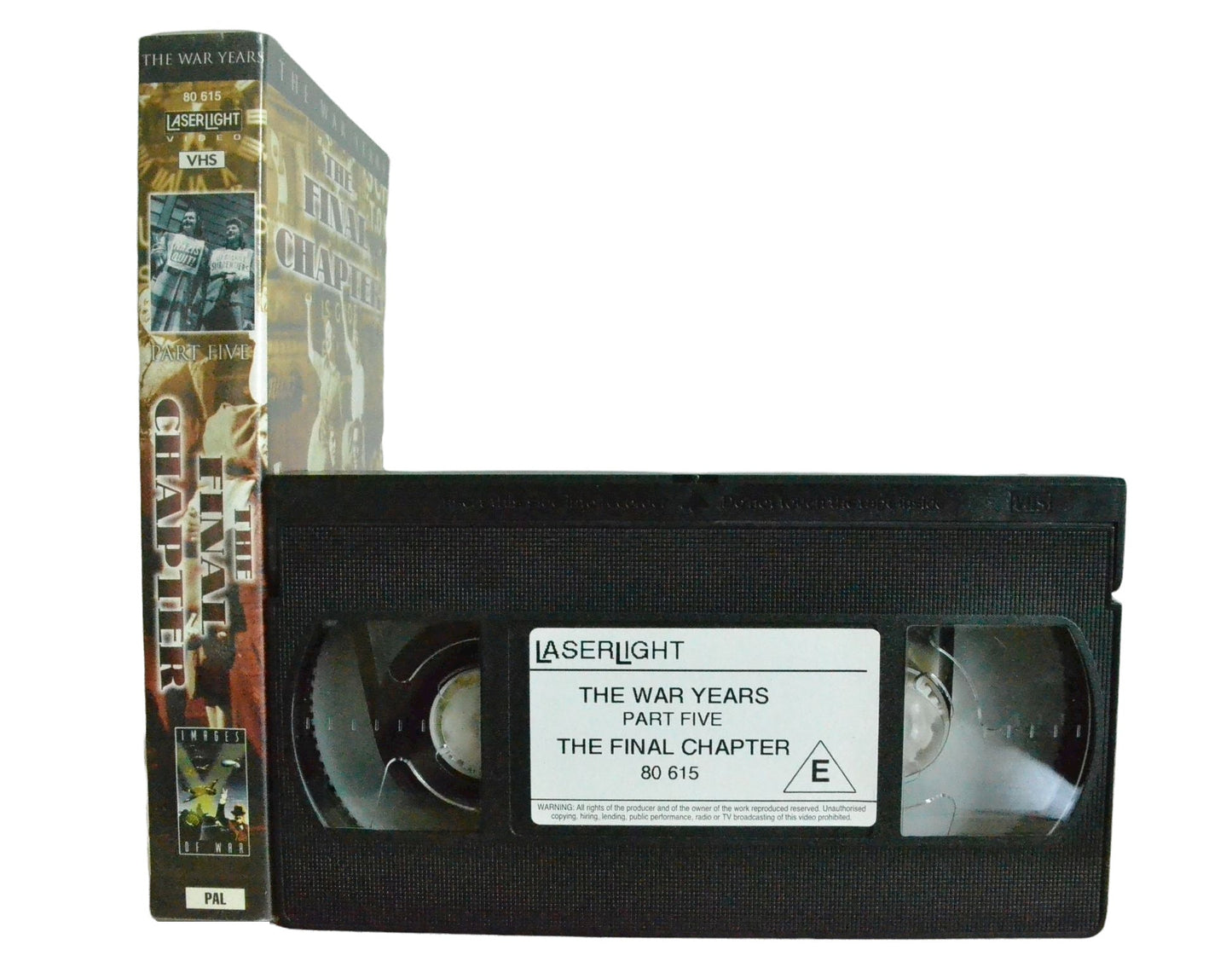 The War Years - Part 5 : The Final Chapter - Laser Light - Vintage - Pal VHS-