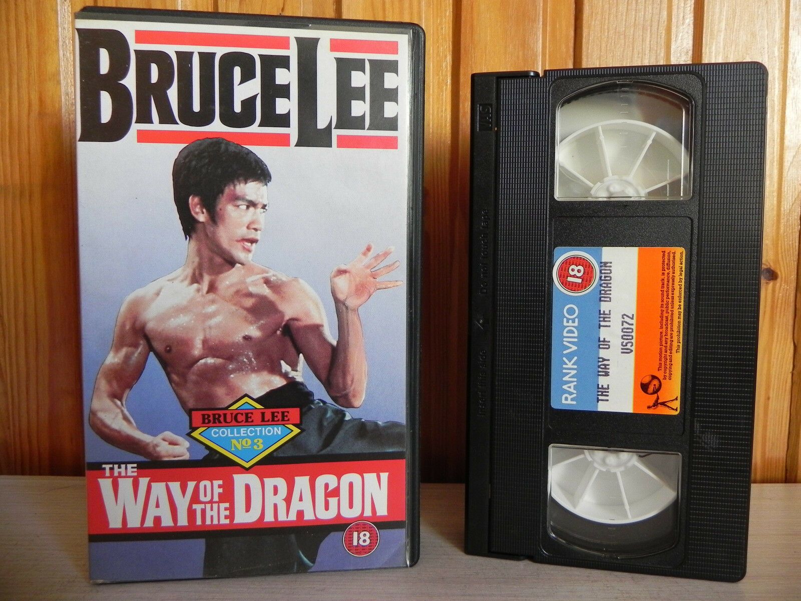 The Way Of The Dragon (1972); [Rank Video] - Martial Arts - Bruce Lee - Pal VHS-