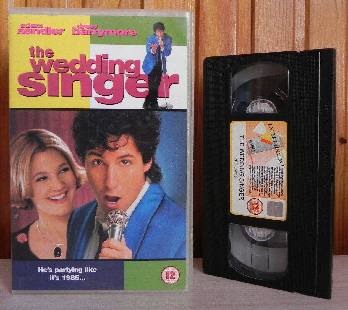 The Wedding Singer: Adam Sandler/Drew Barrymore [Big Box] Romantic Comedy - VHS-