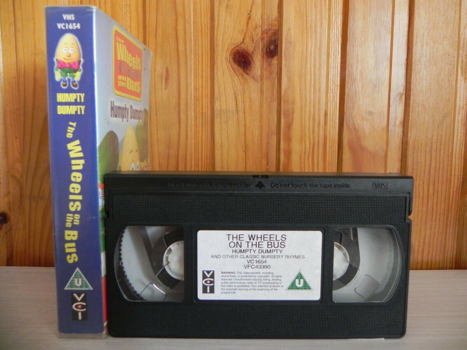 The Wheels On The Bus: Humpty Dumpty - Educational - Sing Along Songs - Pal VHS-