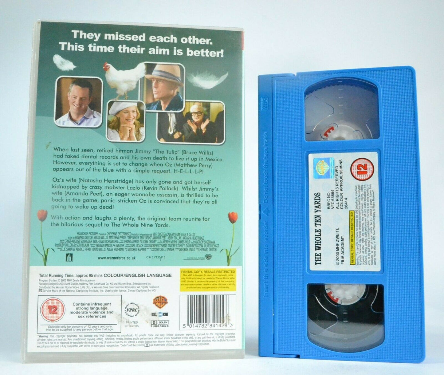 The Whole Ten Yards: B.Willis/M.Perry - Comedy - Large Box - Ex-Rental - Pal VHS-