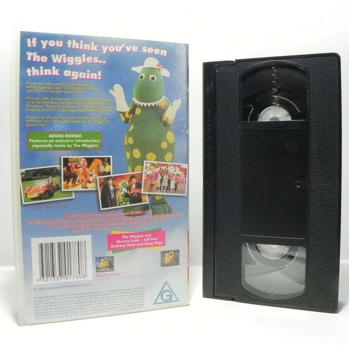 The Wiggles Movie - Adventure Extravaganza - Non Stop Music - Children's - VHS-