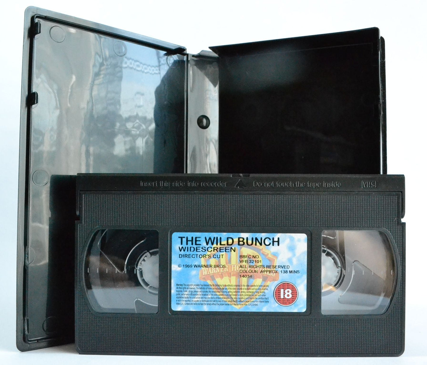 The Wild Bunch: Director’s Cut - William Holden - Armed Gang/Action Thriller - VHS-