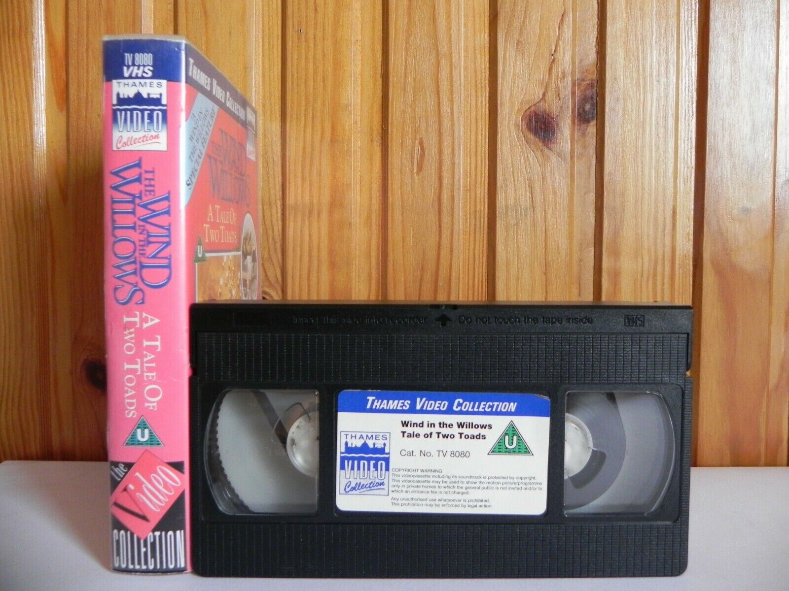 The Wind In The Willows: A Tale Of Two Toads - Thames Video - Animated - Pal VHS-