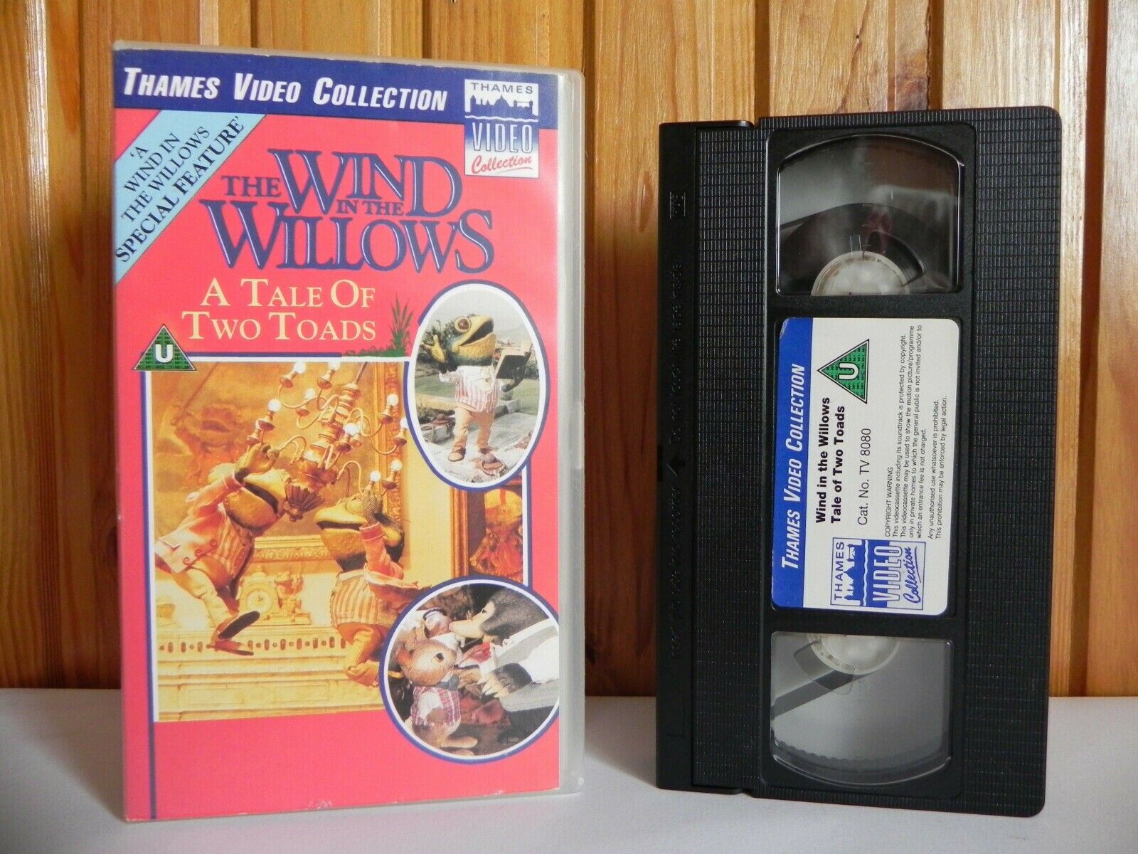 The Wind In The Willows: A Tale Of Two Toads - Thames Video - Animated - Pal VHS-