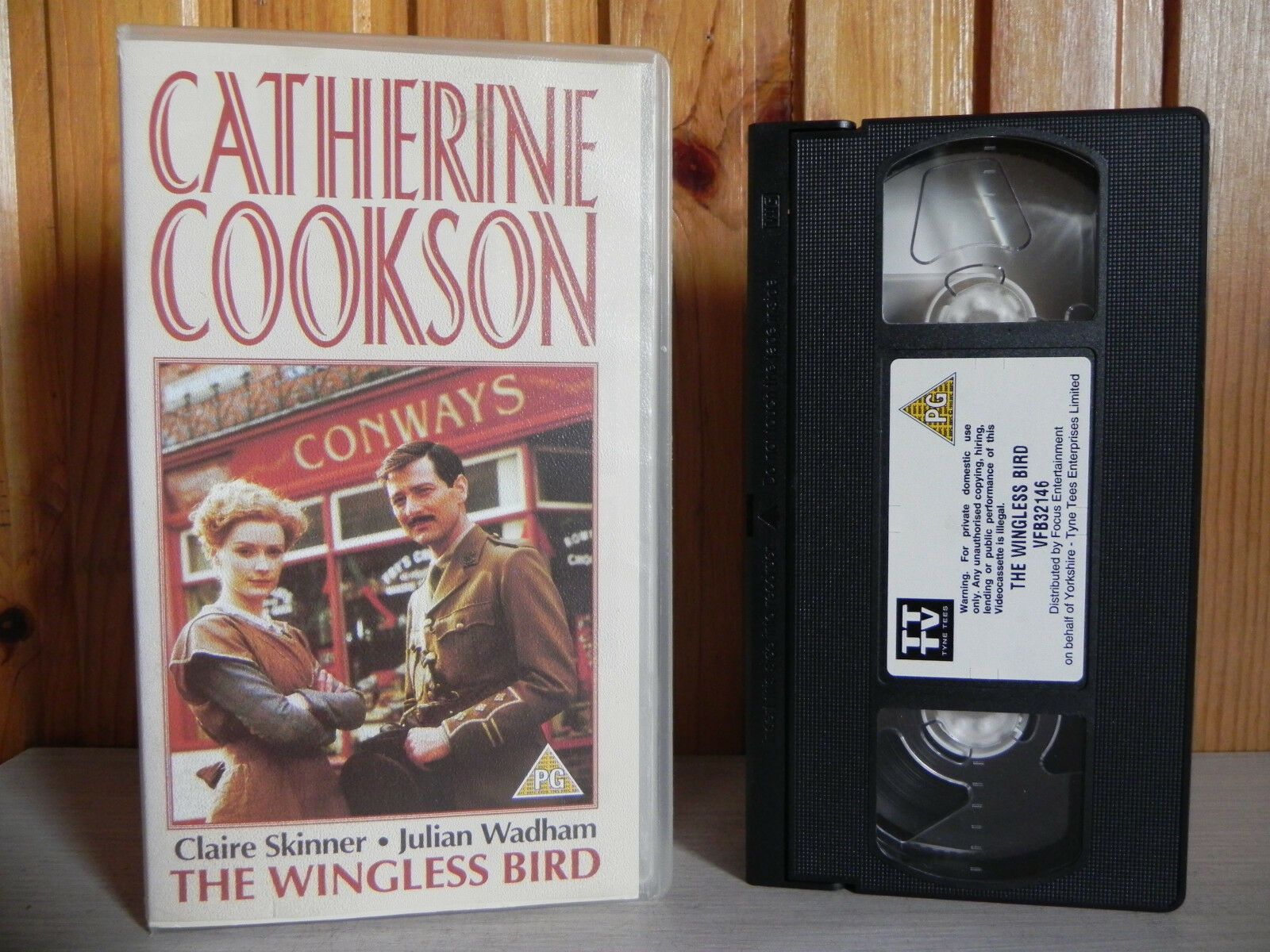 The Wingless Bird - The Cookson Collection - Drama - Claire Skinner - Pal VHS-