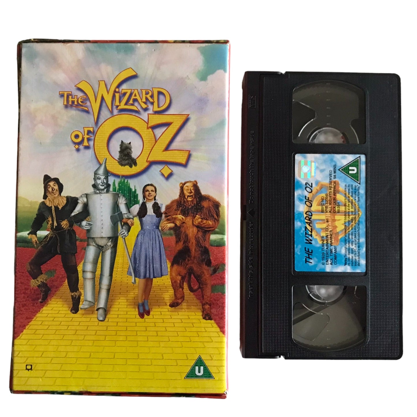 The Wizard Of OZ - Puzzle Card Game - Walt Disney Home Video - 65354 - Kids - Pal - VHS-