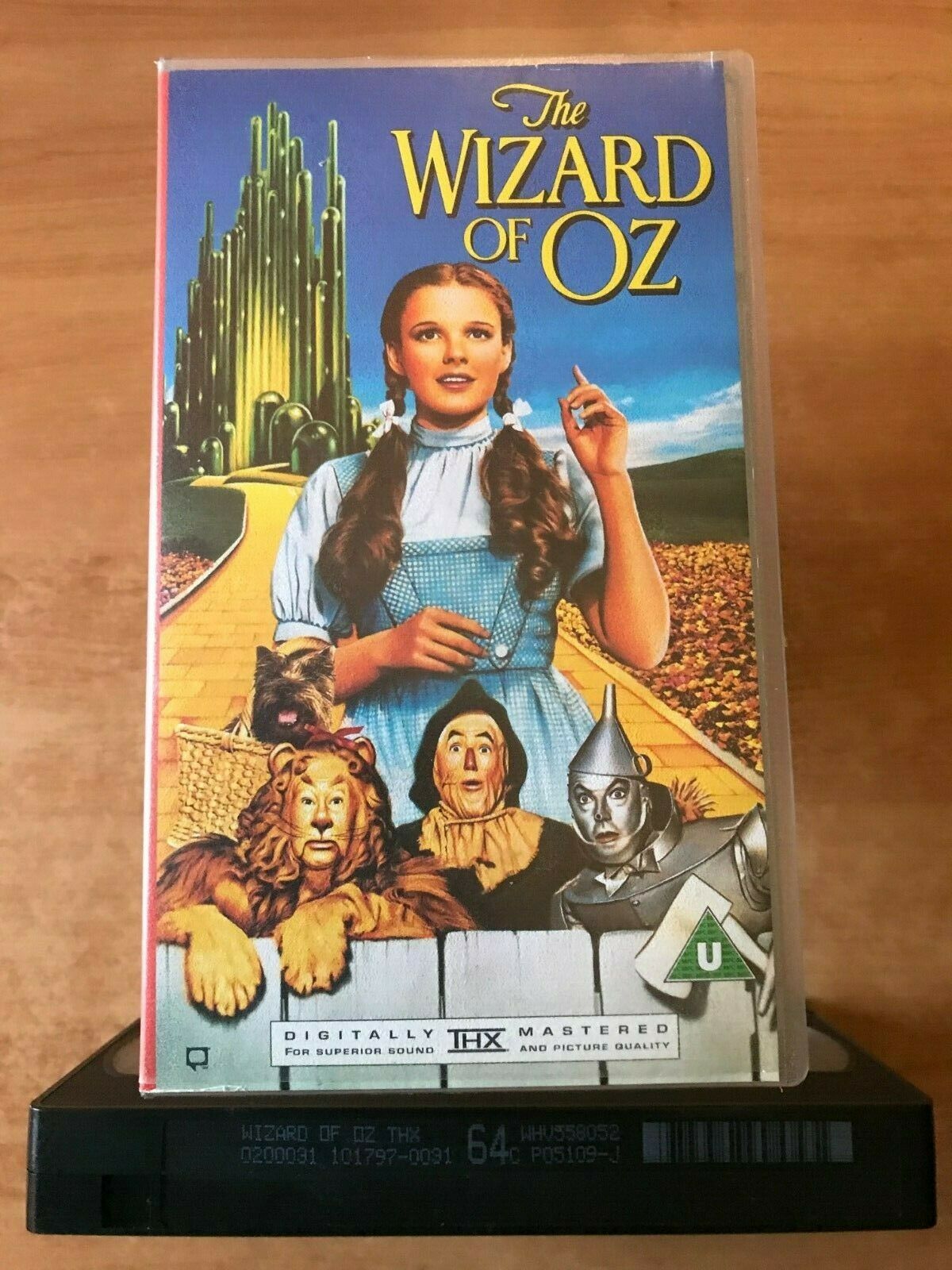 The Wizard Of Oz (1939); [THX Mastered] Musical Fantasy - Judy Garland - Pal VHS-