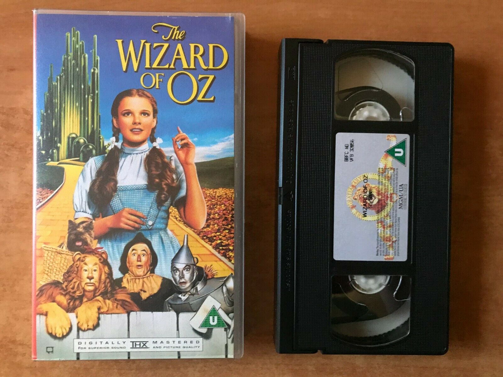 The Wizard Of Oz (1939); [THX Mastered] Musical Fantasy - Judy Garland - Pal VHS-