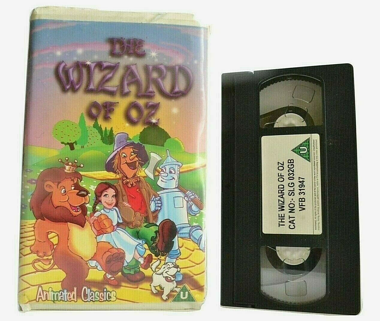 The Wizard Of Oz;[L. Frank Baum] - Animated Musical - Large Box - Kids - Pal VHS-