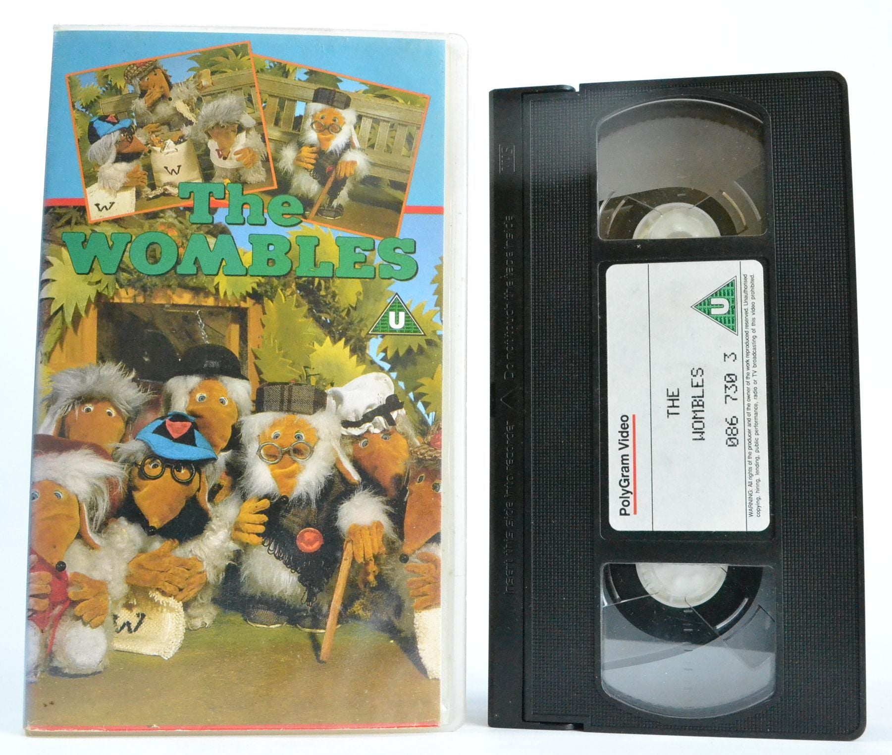 The Wombles: 13 Episodes - Musical Wombles - Golf - Cooking - Picnic - VHS-