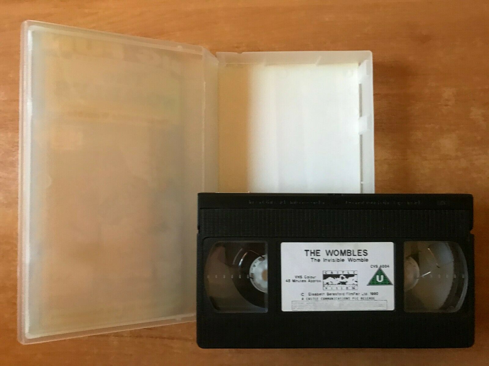 The Wombles: The Invisible Womble [Big Fun Videos] Animated - Children's - VHS-