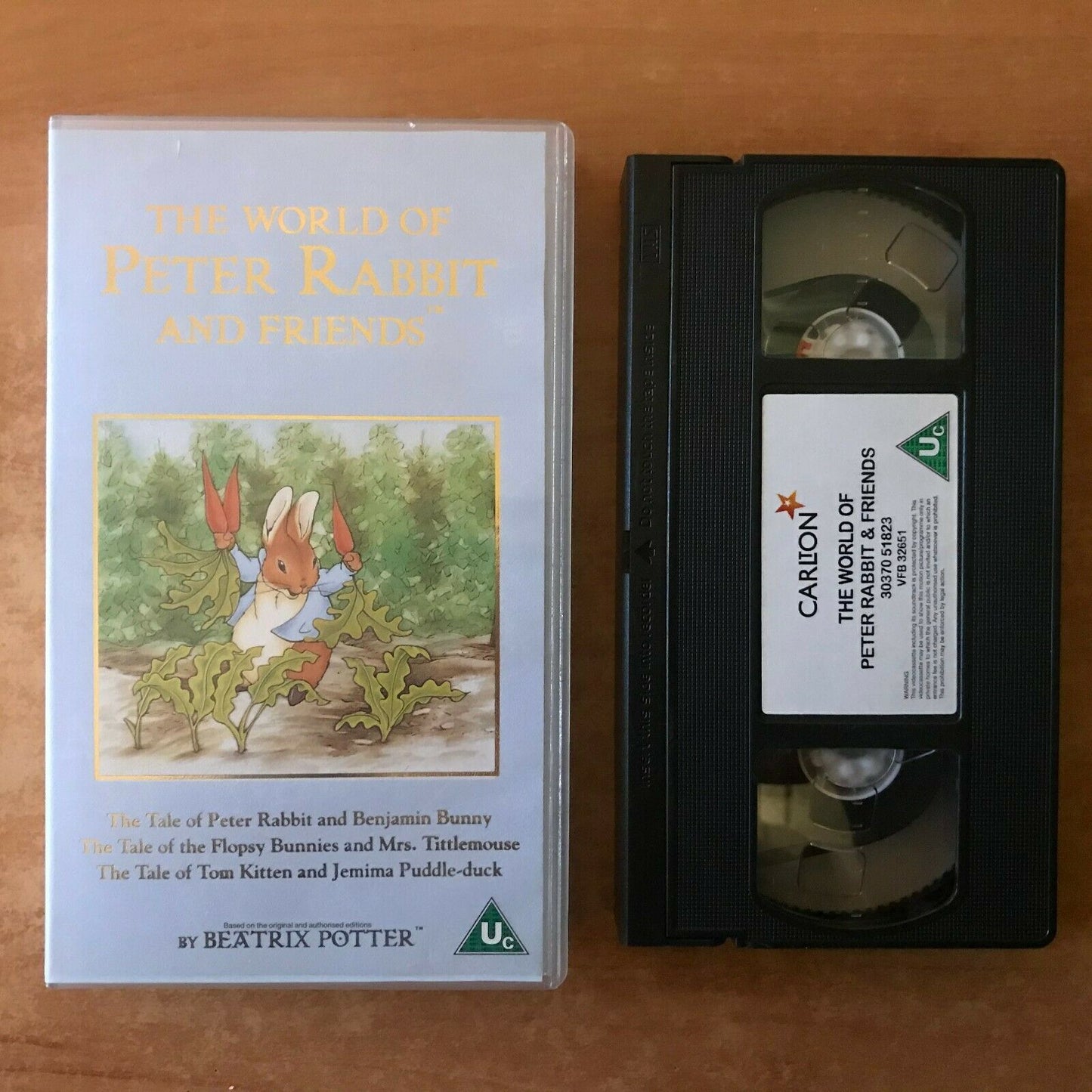 The World Of Peter Rabbit And Friends; [Beatrix Potter] Animated - Kids - VHS-