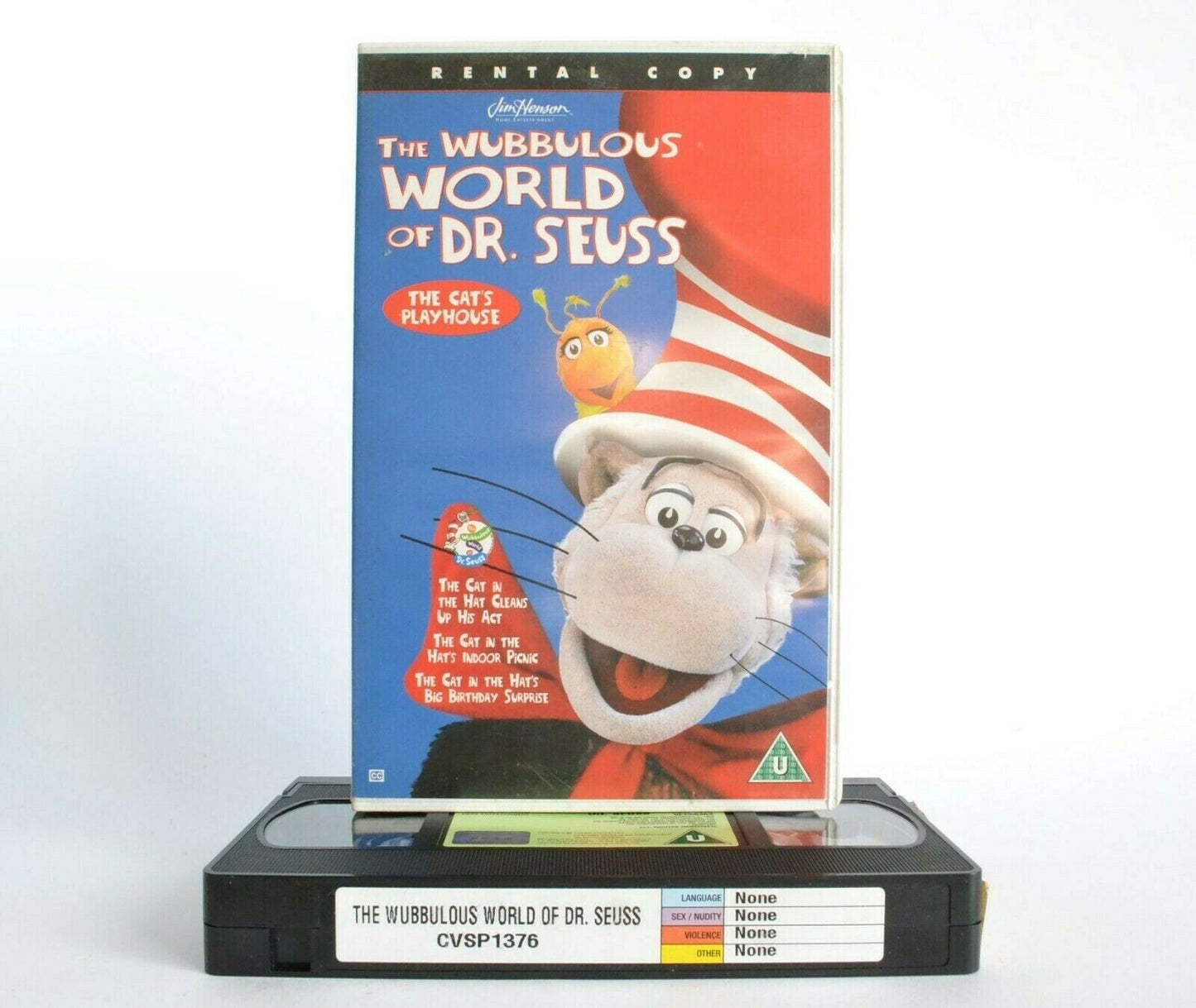 The Wubbulous World Of Dr.Seuss - Large Box - Ex-Rental - Children's - Pal VHS-