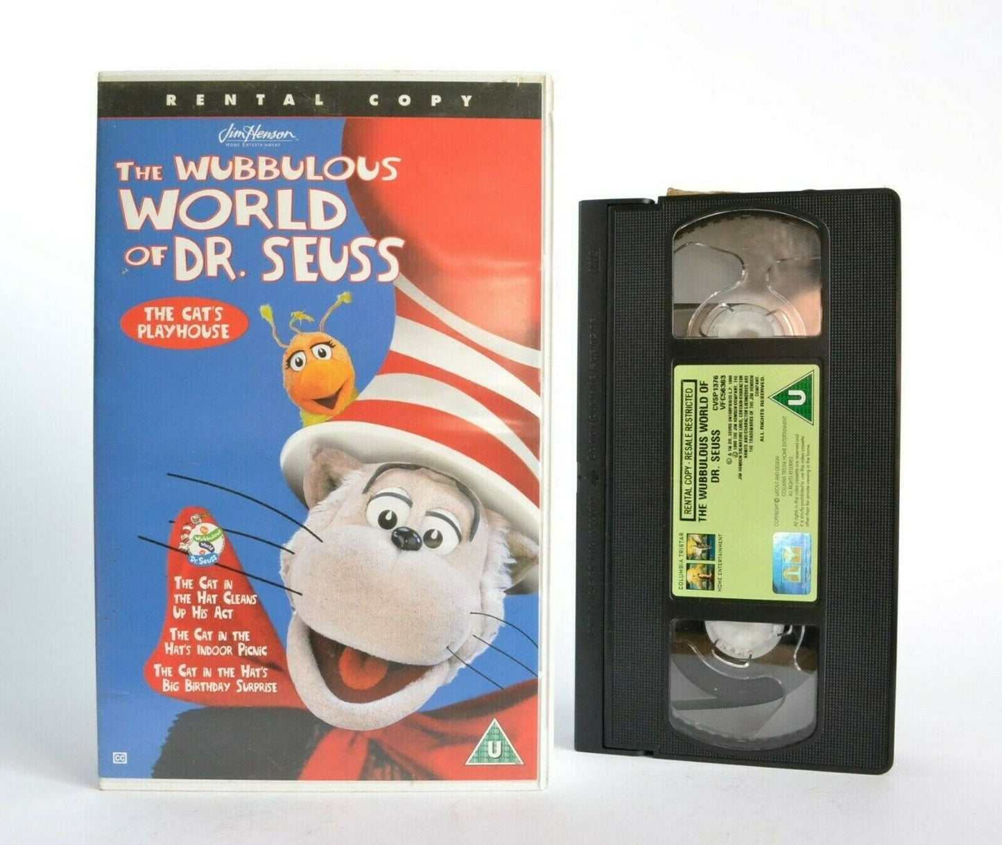 The Wubbulous World Of Dr.Seuss - Large Box - Ex-Rental - Children's - Pal VHS-