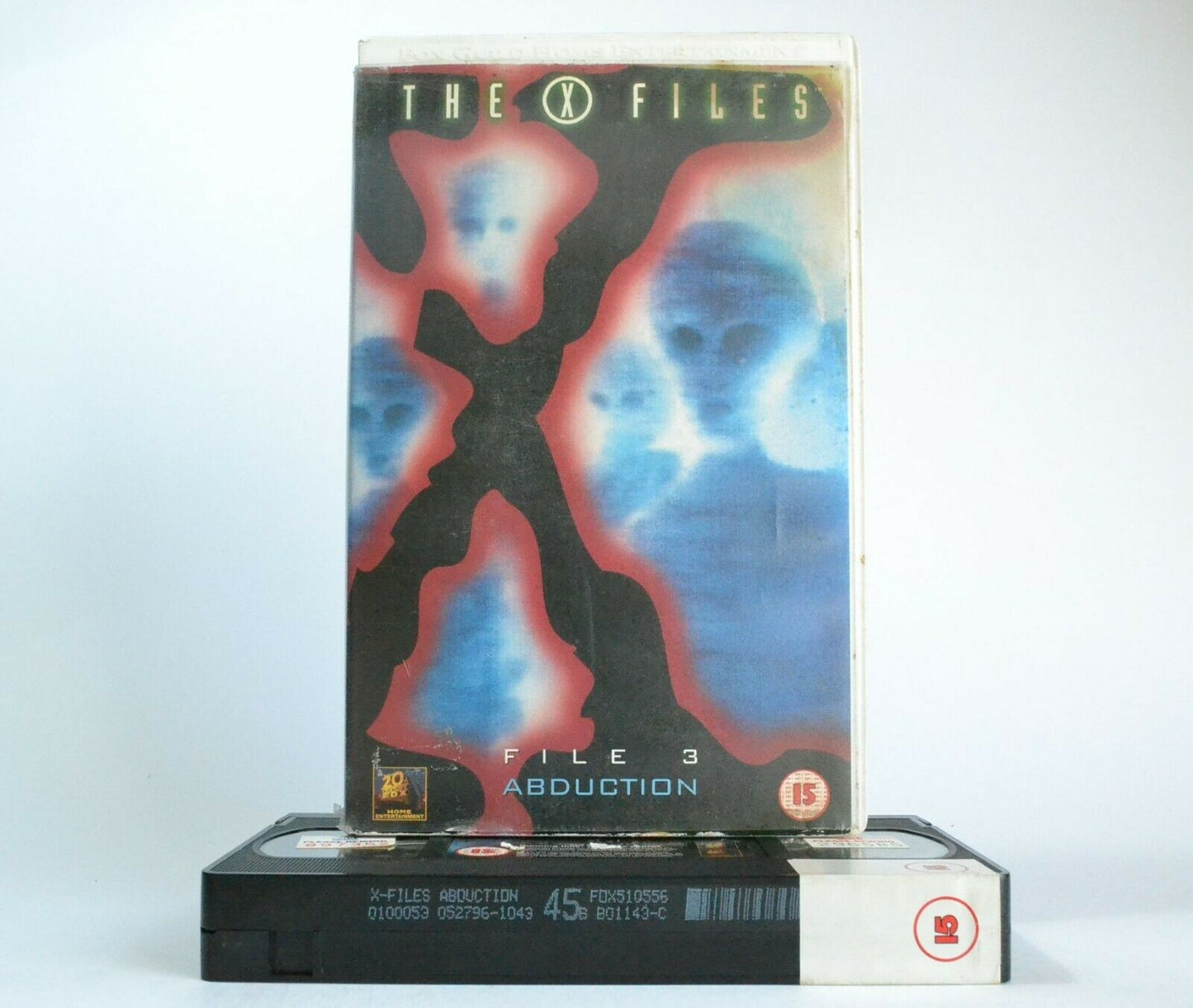 The X Files, File 3: Abduction - Sci-Fi TV Show - Large Box - D.Duchovny - VHS-