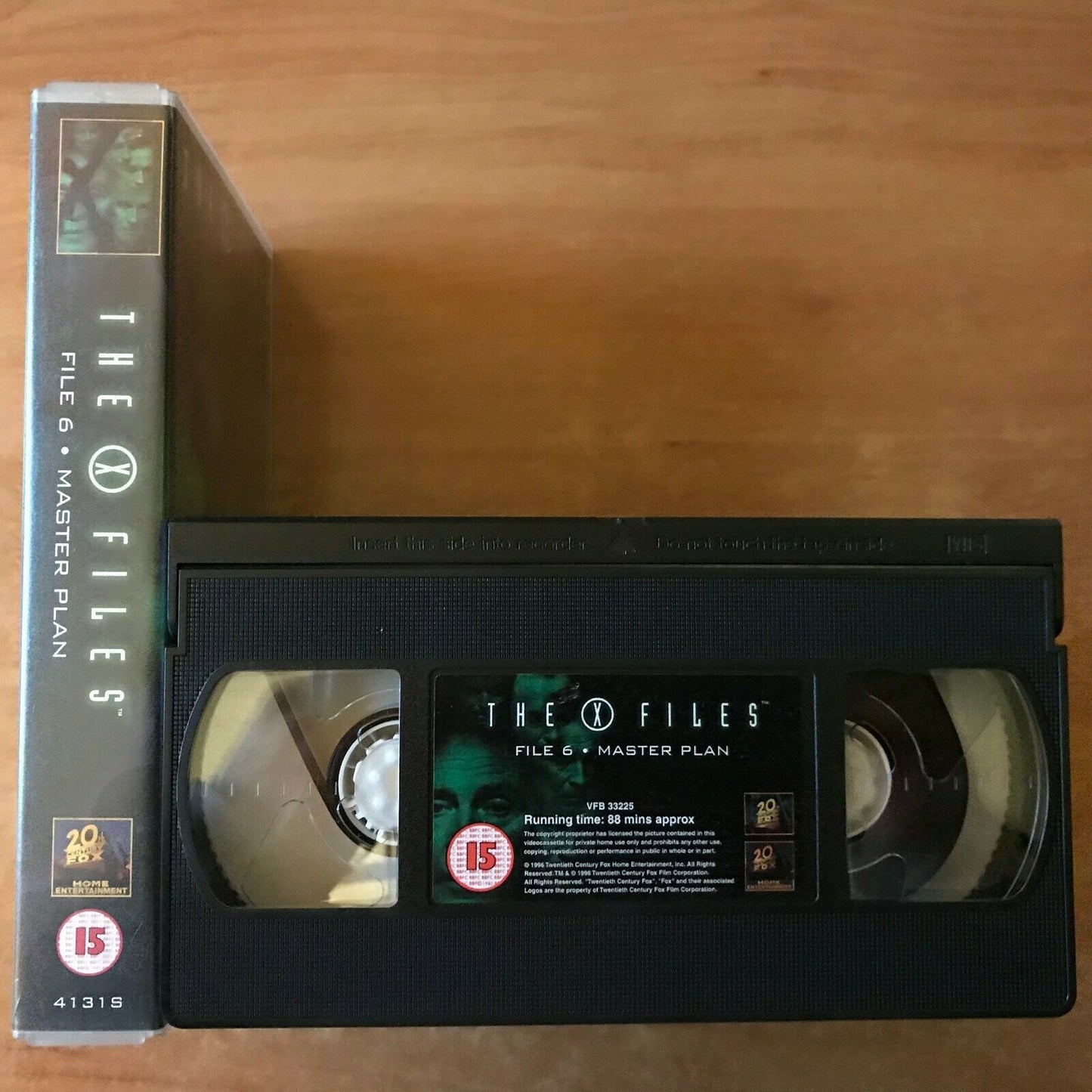 The X-Files (File 6): Master Plan - Sci-Fi - TV Series - David Duchovny - VHS-