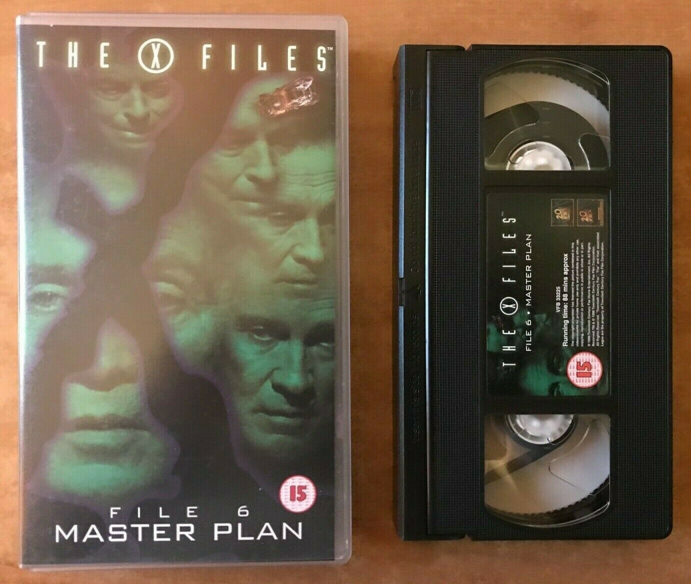 The X-Files (File 6): Master Plan - Sci-Fi - TV Series - David Duchovny - VHS-