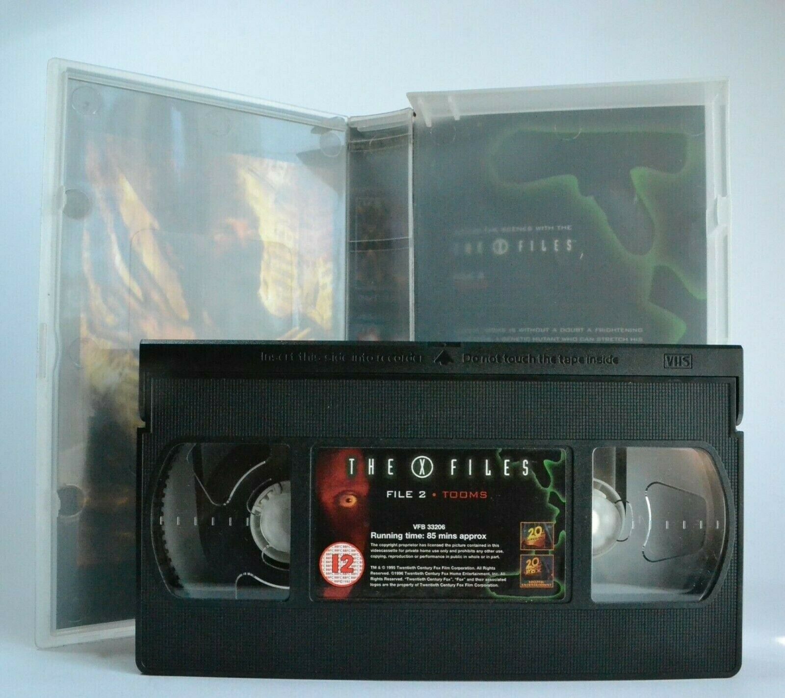 The X-Files: Tooms (1995) - Sci-Fi TV Series - The Truth Is Out There - Pal VHS-