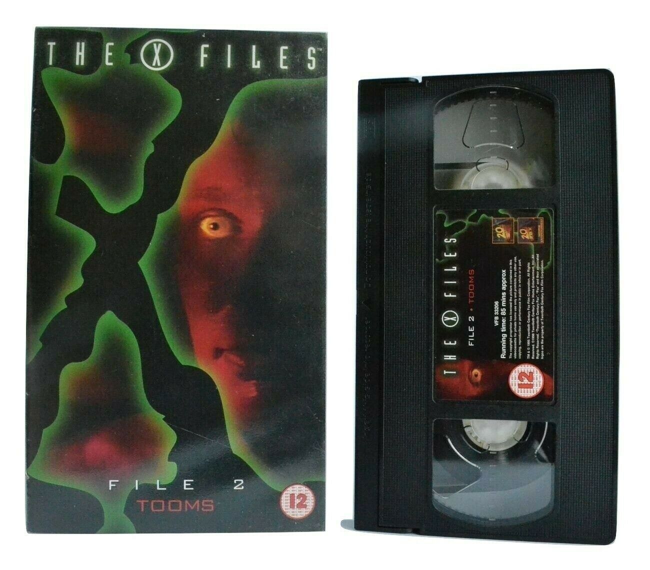 The X-Files: Tooms (1995) - Sci-Fi TV Series - The Truth Is Out There - Pal VHS-