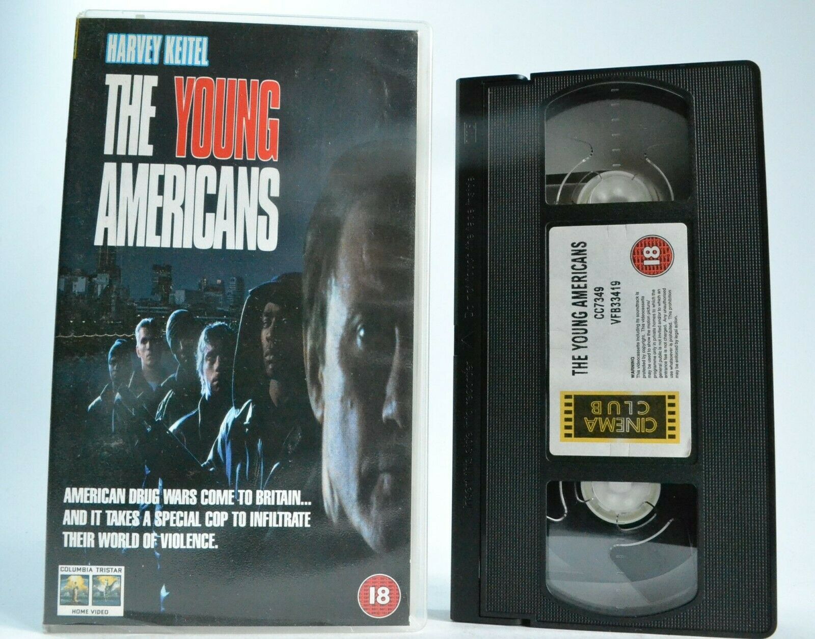 The Young Americans (1993); [Drug Wars] - Crime Drama - Harvey Keitel - Pal VHS-