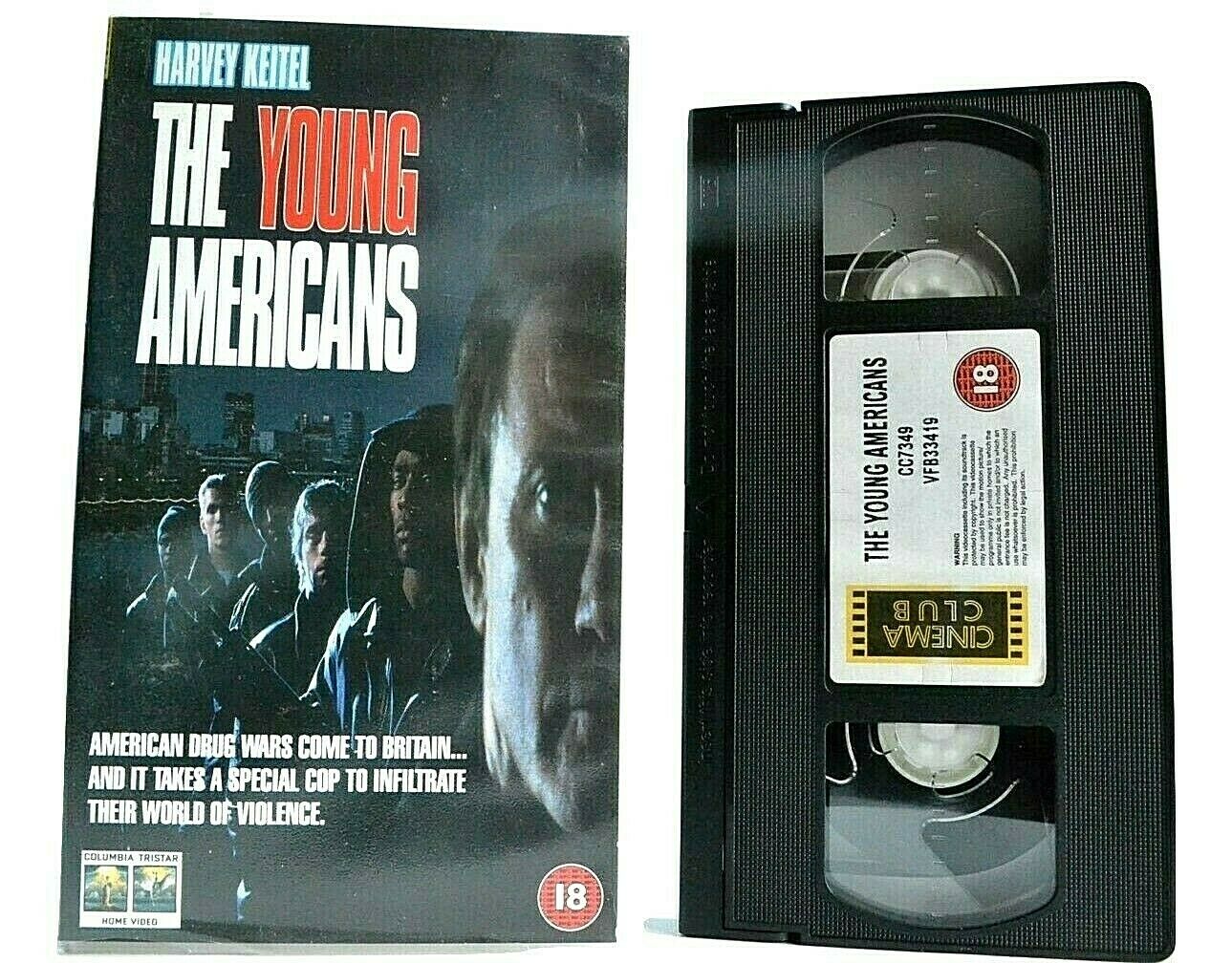 The Young Americans (1993); [Drug Wars] - Crime Drama - Harvey Keitel - Pal VHS-