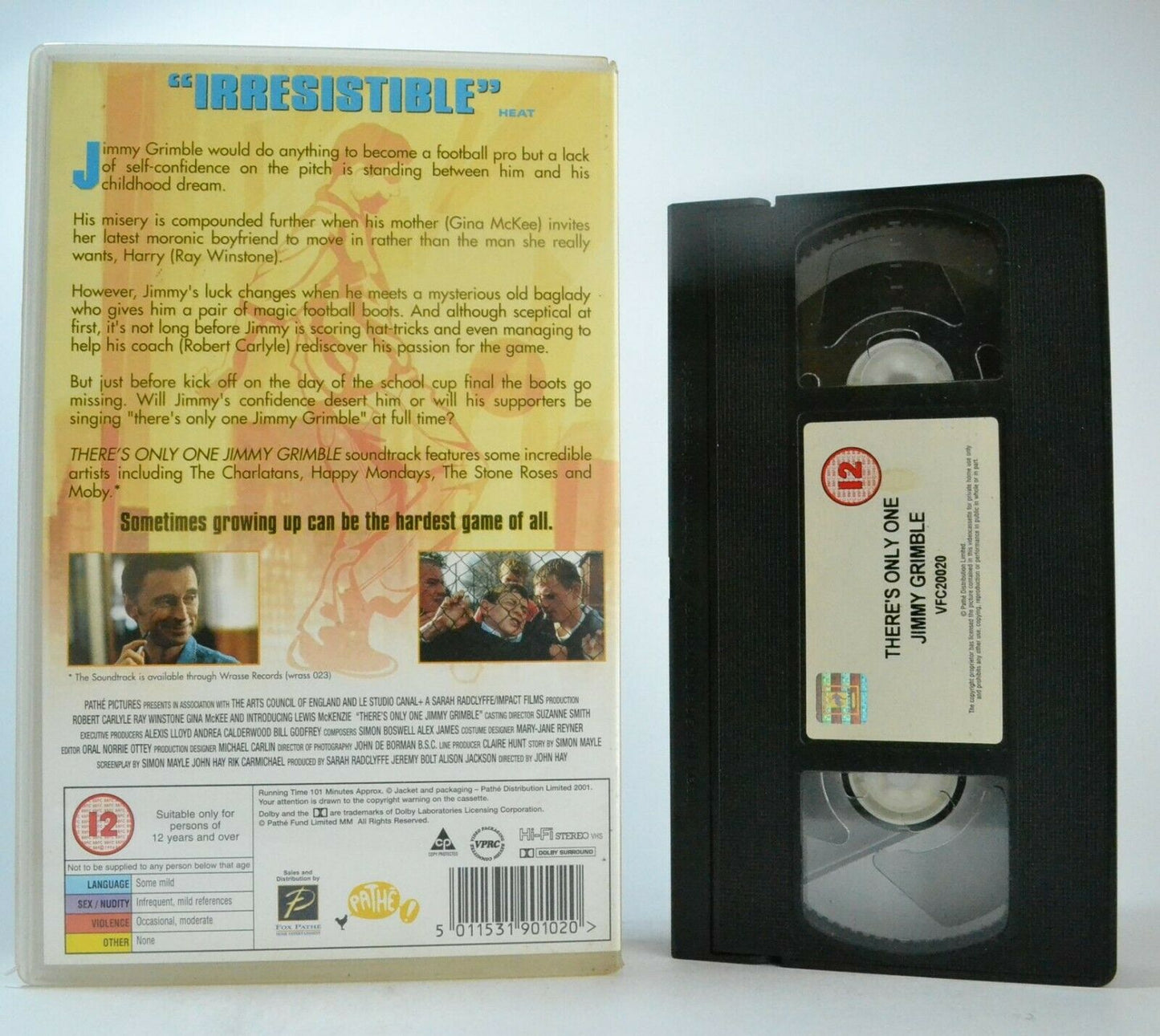 There's Only One Jimmy Grimble (2000): British Sports Dama - Ray Winstone - VHS-