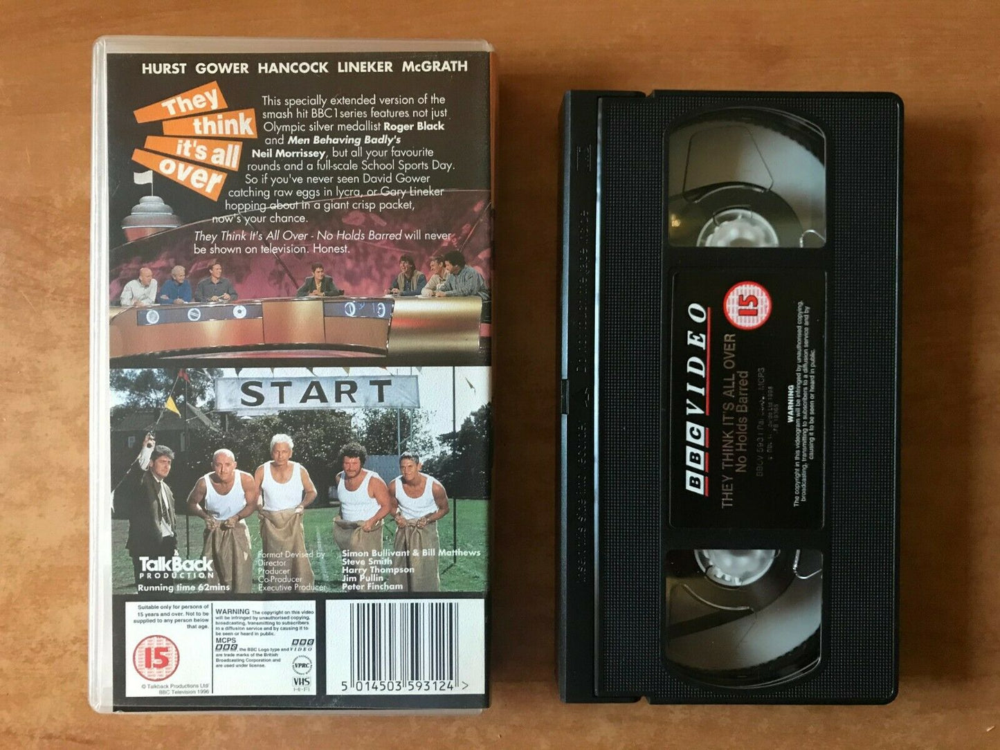 They Think It's All Over: No Holds Barred (BBC Series): Comedy Panel - Pal VHS-