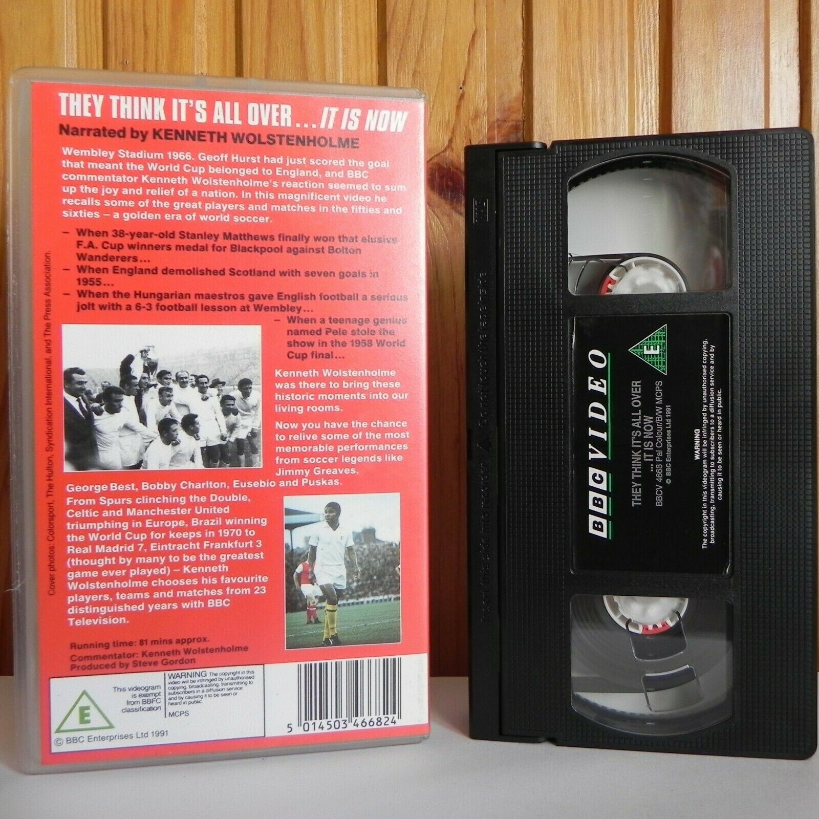 They Think It's All Over...It Is Now - Great Football Moments - BBC - Pal VHS-