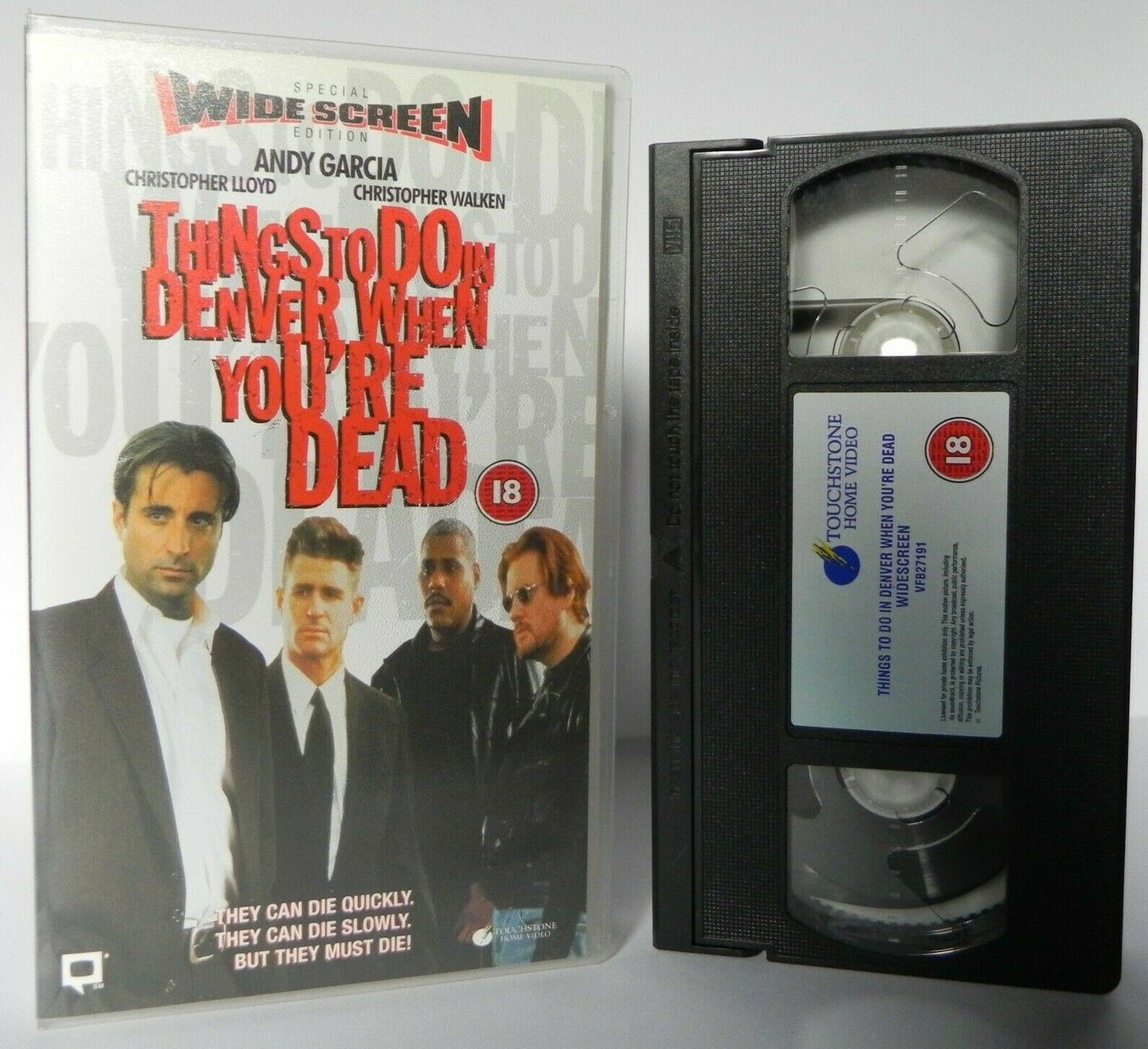 Things To Do In Denver When You're Dead: Widescreen Andy Garcia - VHS-