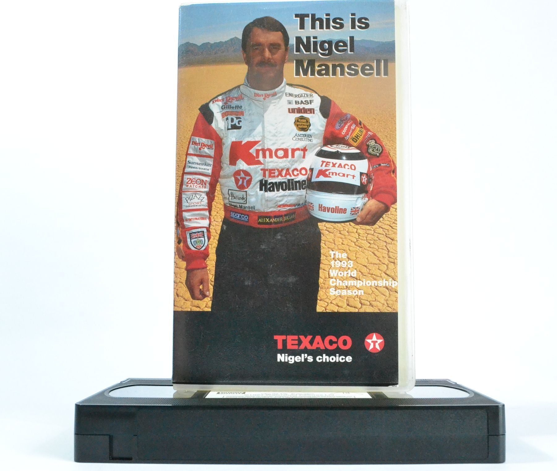 This Is Nigel Mansell: Championship Season (1993) - F1 PPG Indy Car VHS-