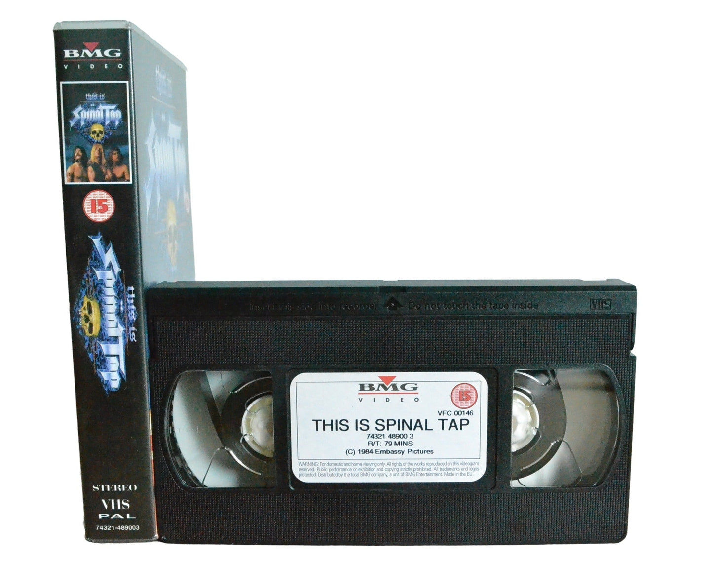 This Is The Spinal Tap - Christopher Guest - BMG Video - 74321489003 - Comedy - Pal - VHS-