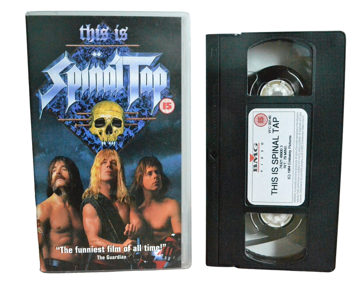 This Is The Spinal Tap - Christopher Guest - BMG Video - 74321489003 - Comedy - Pal - VHS-