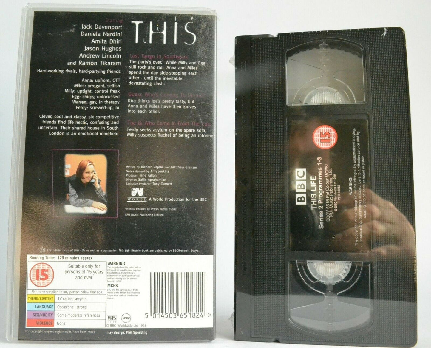 This Life (Series 2) -<Brand New Sealed>- Cult BBC Series [Drama] - Pal VHS-