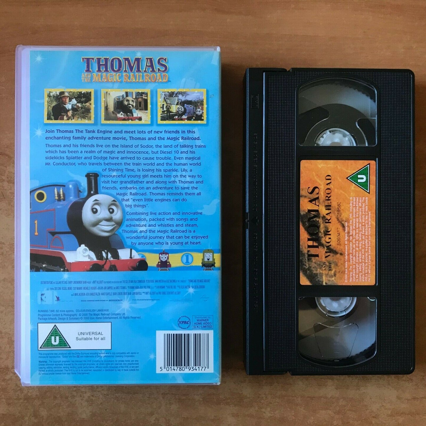 Thomas And The Magic Railroad; [Britt Allcroft] Children's - Peter Fonda - VHS-