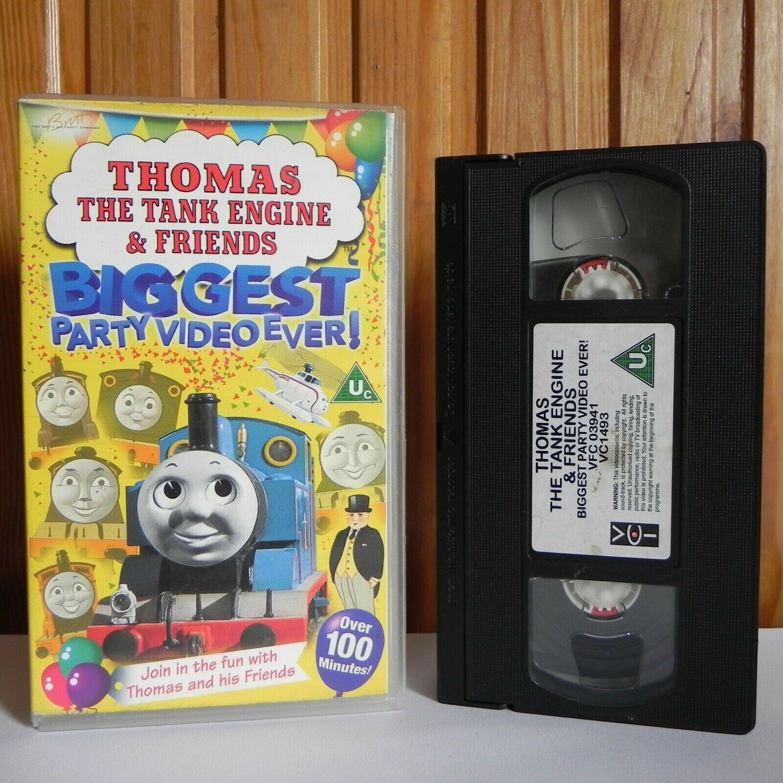 Thomas The Tank Engine And Friends: Biggest Party Video Ever! - Children's - VHS-