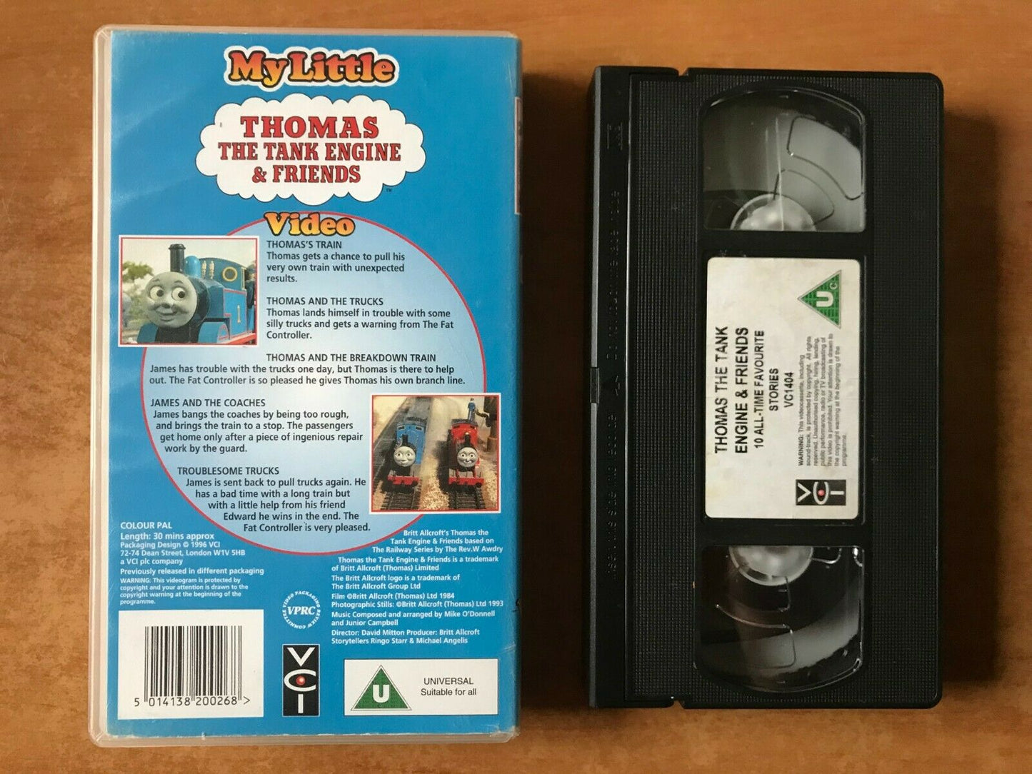 Thomas The Tank Engine [Treat-Size Tape]: Thomas And The Trucks - Kids - VHS-