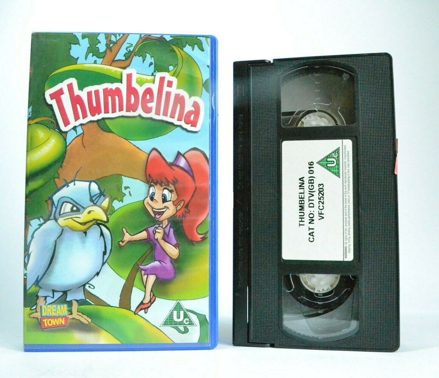 Thumbelina: Based On H.C.Andersen Children's Classic - Animated Adventures - VHS-