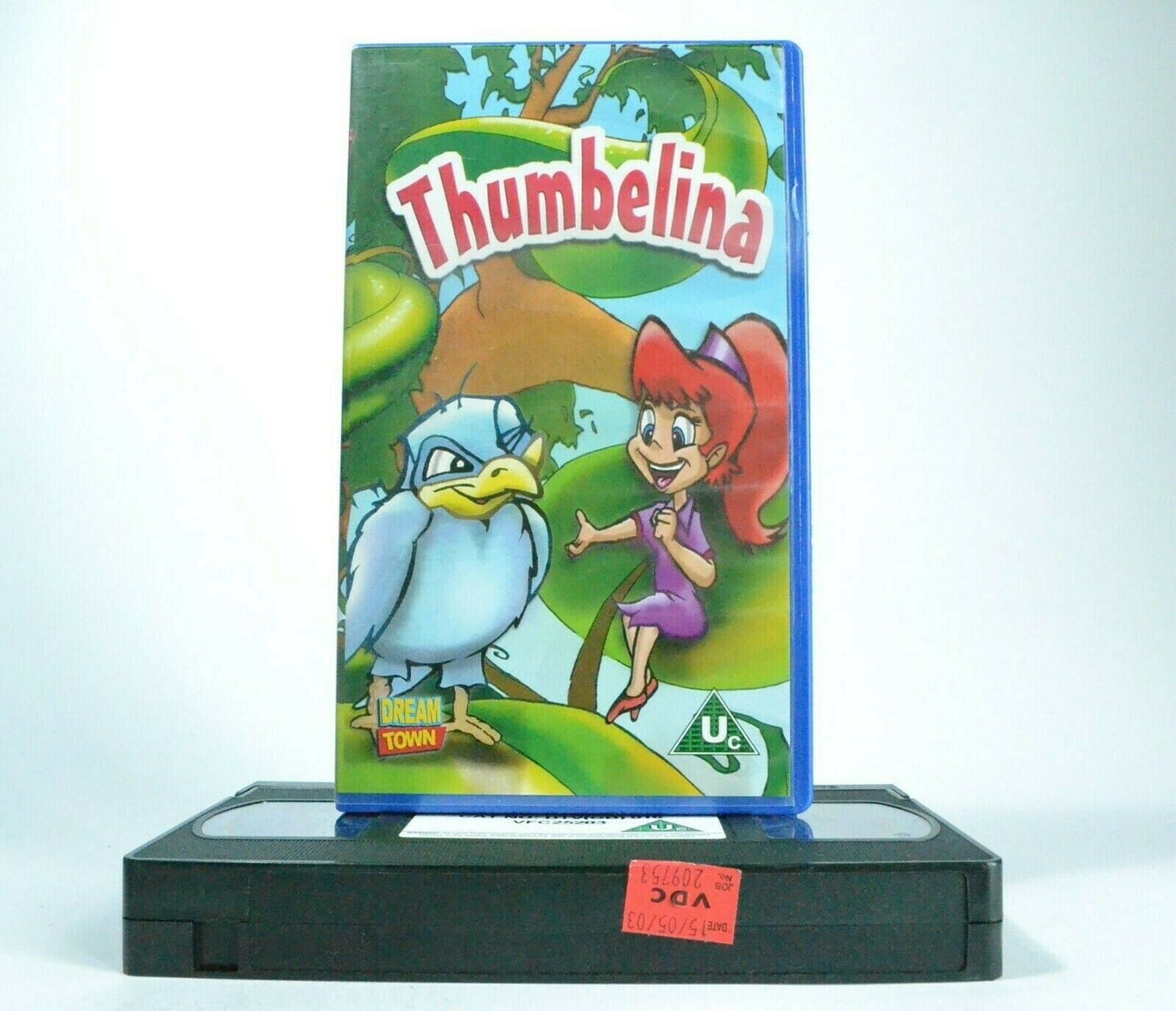 Thumbelina: Based On H.C.Andersen Children's Classic - Animated Adventures - VHS-