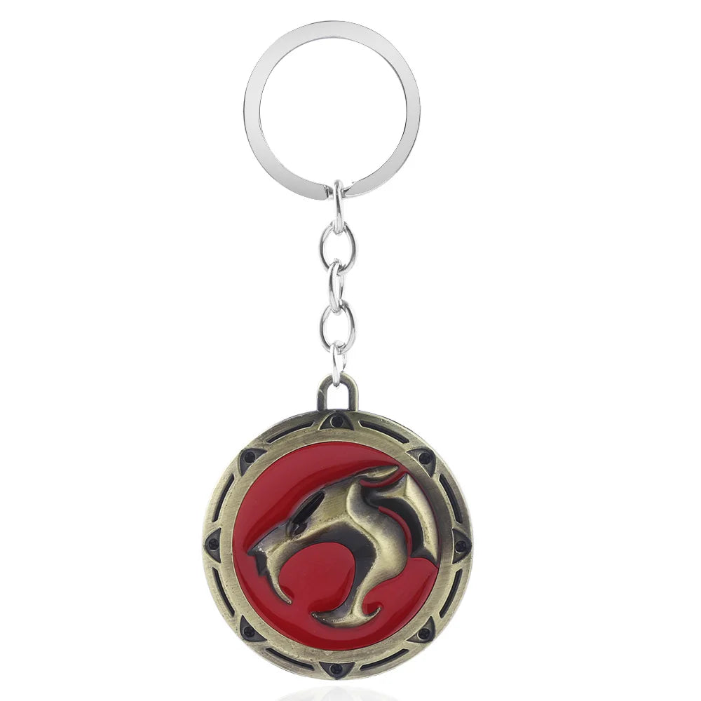 Thundercats Sword Keychain - Metal Cartoon Pendant - Retro Fandom Jewelry Gift-2-