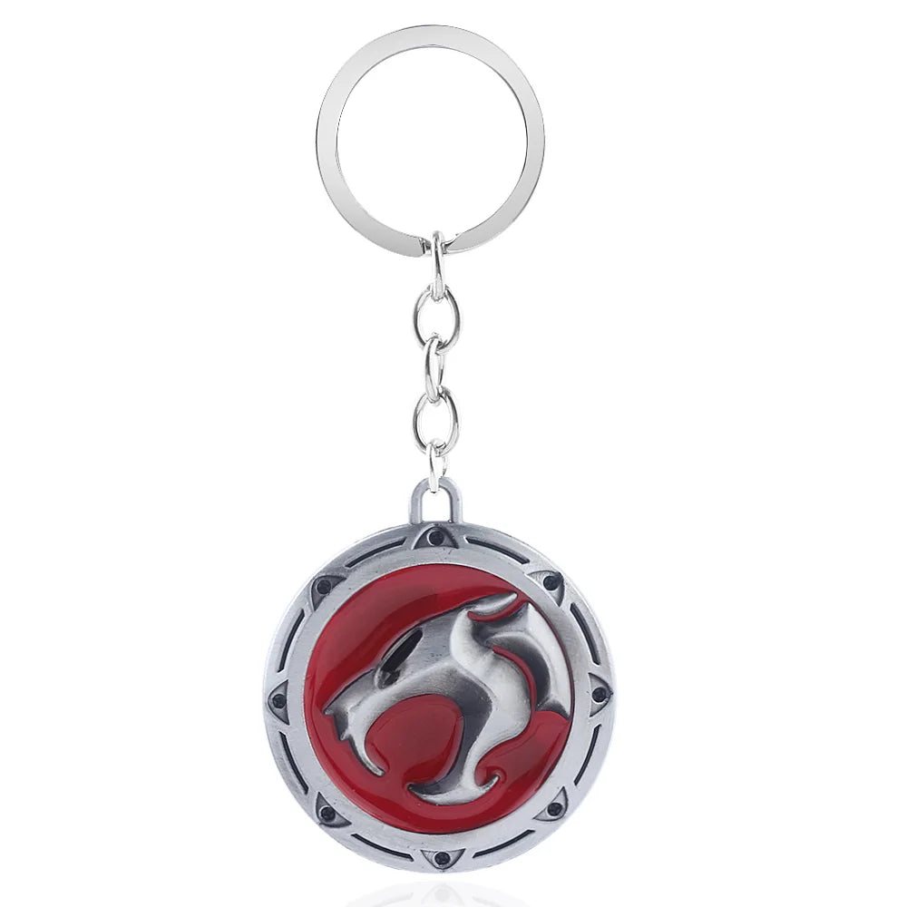 Thundercats Sword Keychain - Metal Cartoon Pendant - Retro Fandom Jewelry Gift-1-